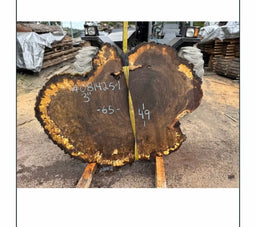 Claro Walnut Burl Slabs CLB03 - Kingma Lumber Edmonton