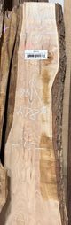 Curly Maple Premium Live Edge Slab – 17" x 73" x 8/4 (B21) - Kingma Lumber