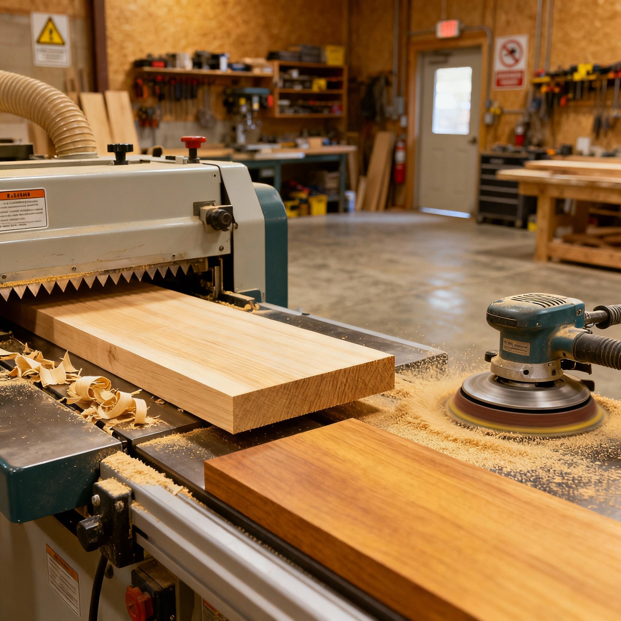 Edmonton Wood Planing, Sanding, and Surface Prep Services - Kingma Lumber