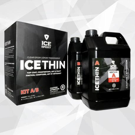 ICE - THIN Flood Coat Crystal Epoxy 2 gallons - Kingma Lumber