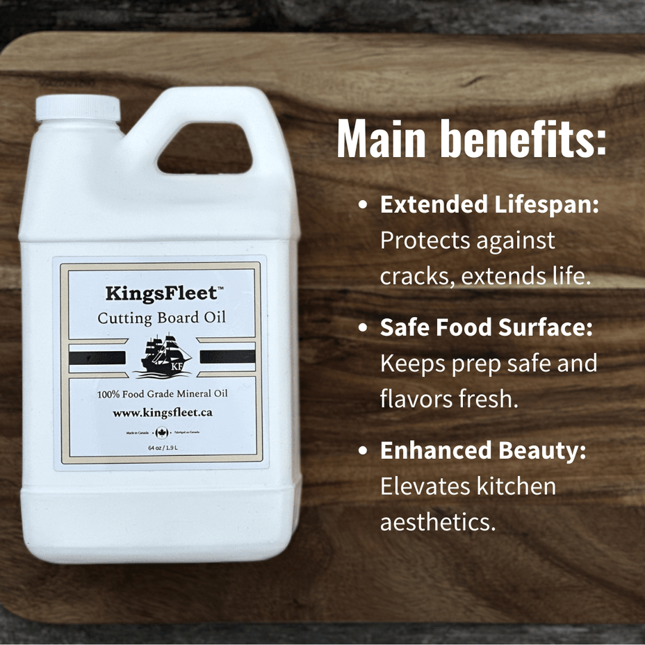 Kingsfleet Cutting Board Oil – 16 Oz - Kingma Lumber