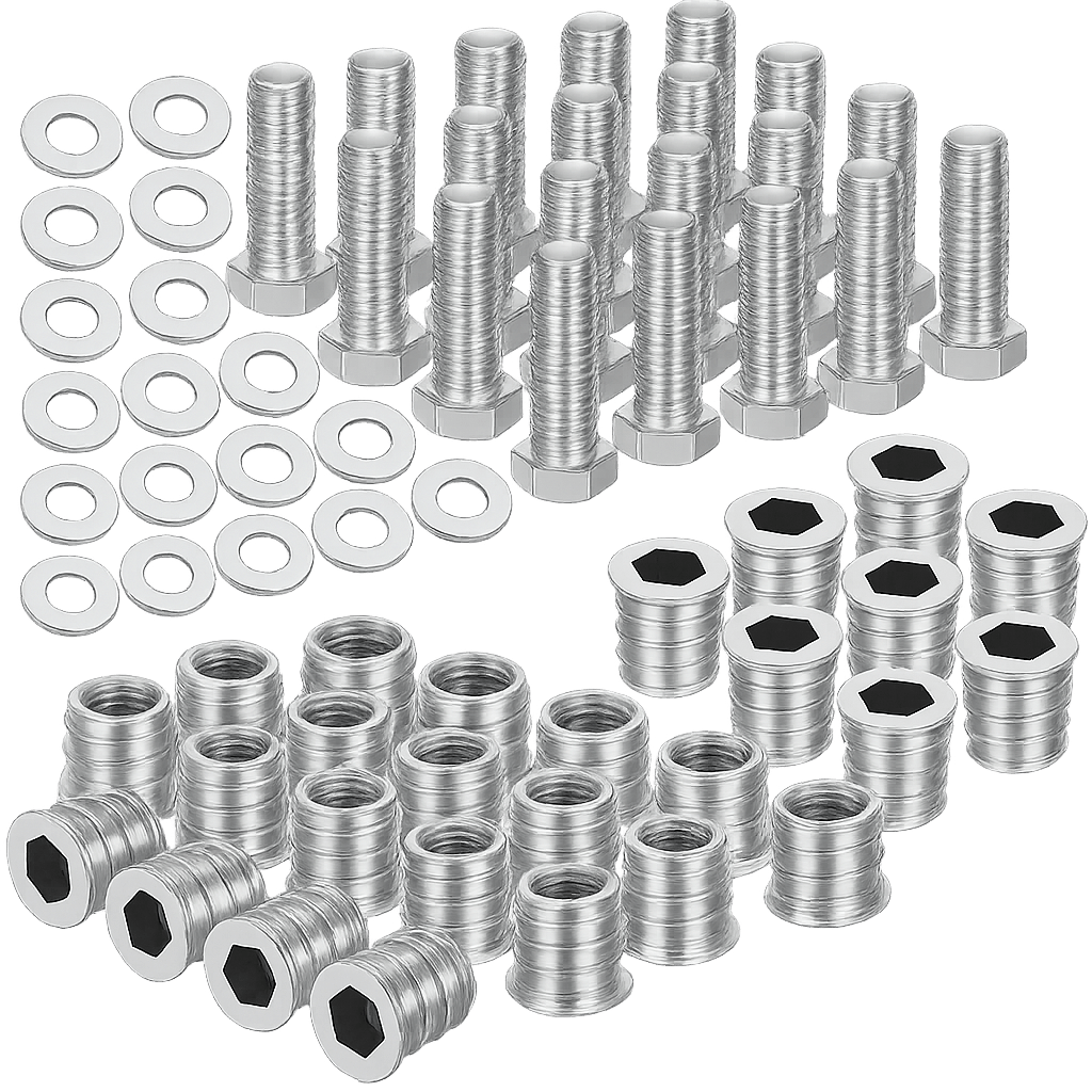 Leg Mounting Hardware Kit - 100 Pack - Kingma Lumber