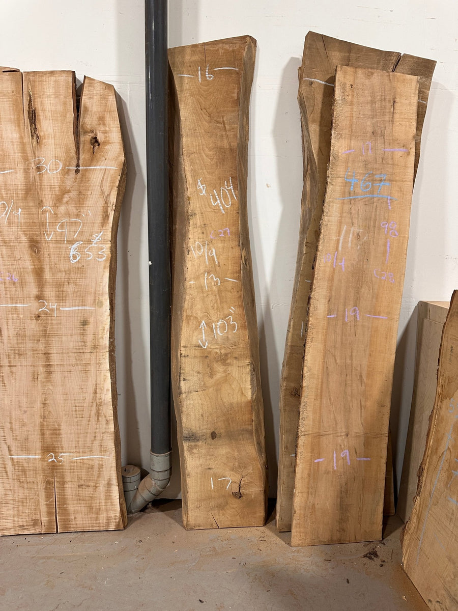 Live Edge Maple Slab (C27) - Kingma Lumber
