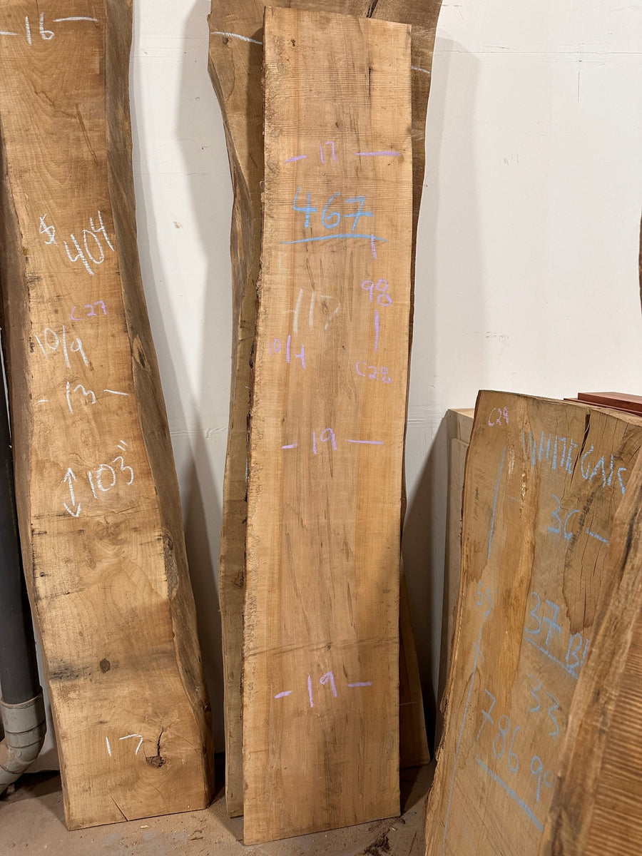 Live Edge Maple Slab (C28) - Kingma Lumber