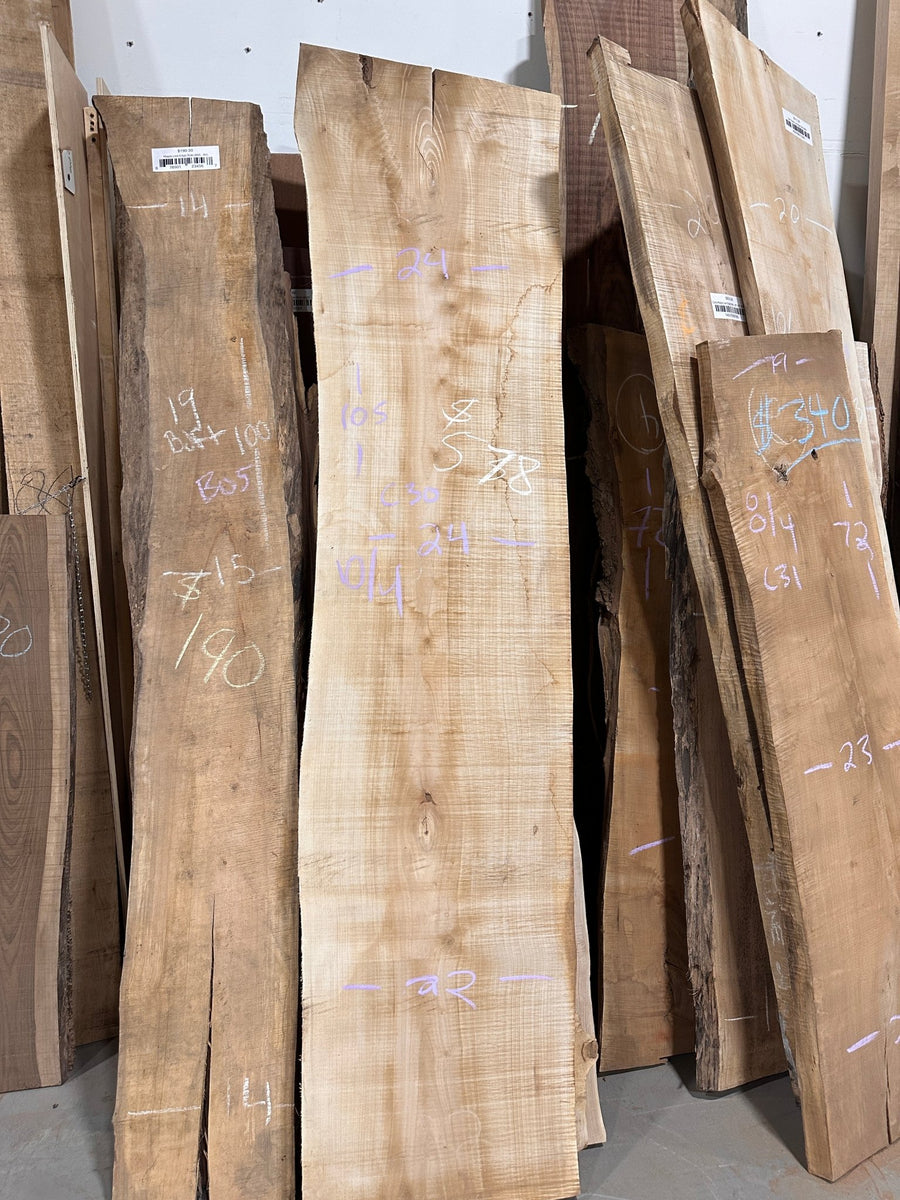 Live Edge Maple Slab (C30) - Kingma Lumber