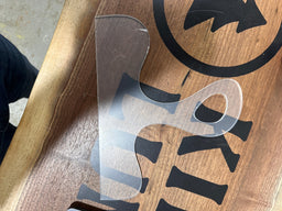 Loopy Charcuterie Handle Template - 10" x 8" - Kingma Lumber