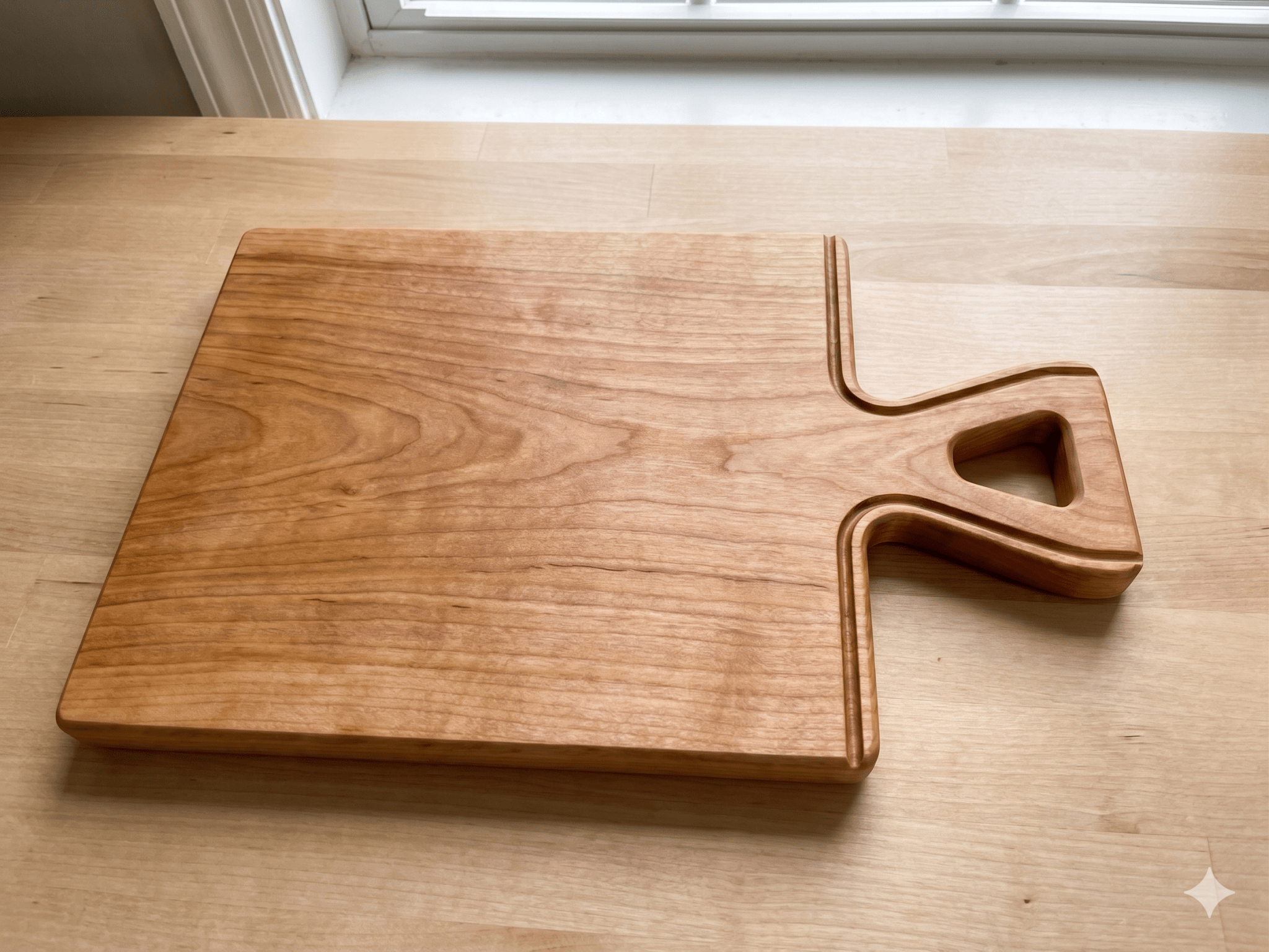 Mountain Peak Charcuterie Board Handle Template - 10" x 8" - Templates - Kingma Lumber Edmonton