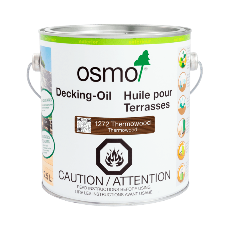 OSMO Decking Oil Garapa 1281 - Kingma Lumber