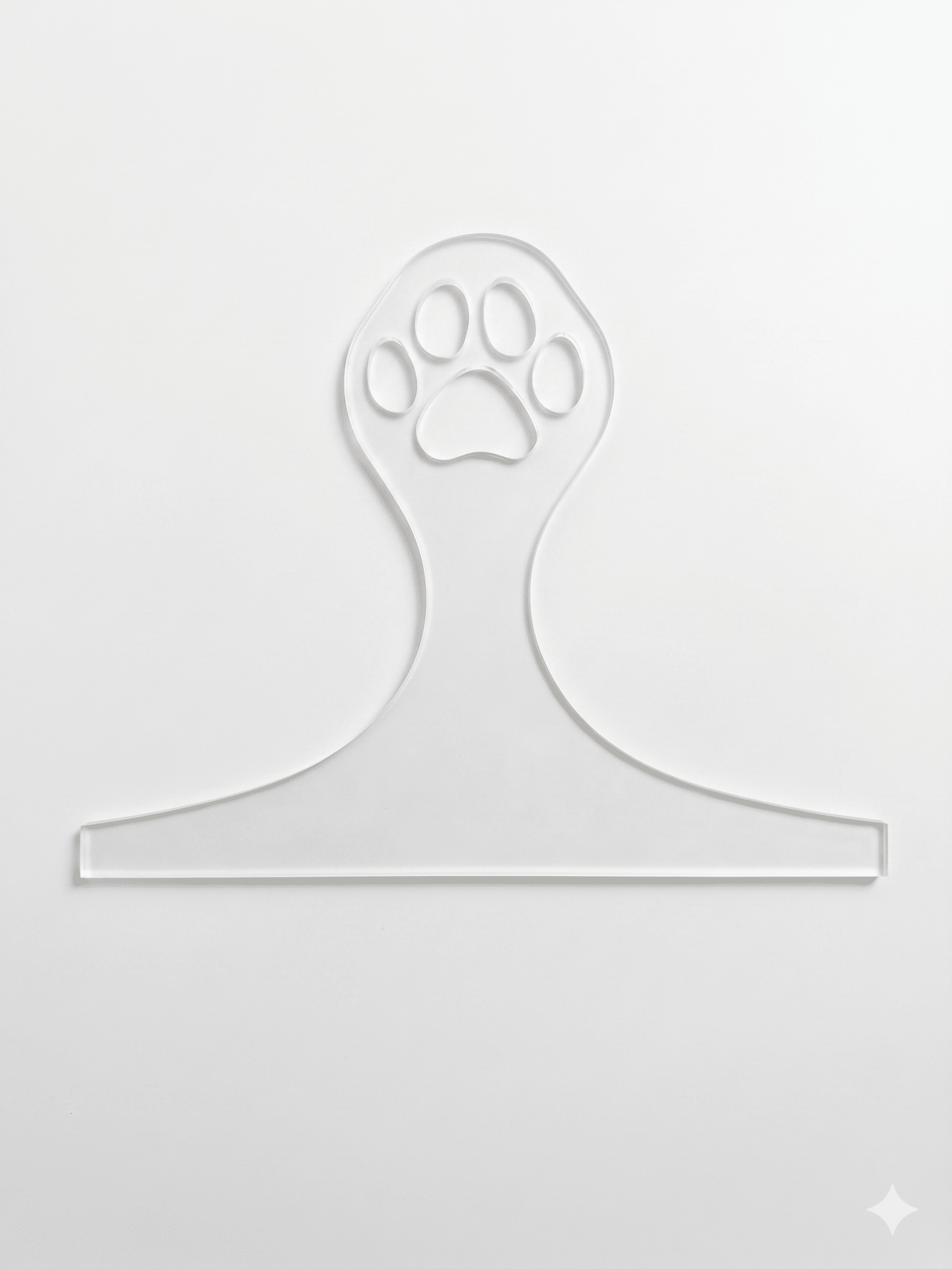 Paw Charcuterie Board Acrylic Template - Templates - Kingma Lumber Edmonton