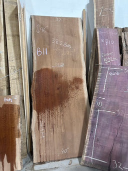 Pommel Sapele Slab (B11) – Sanded & Flattened - Kingma Lumber