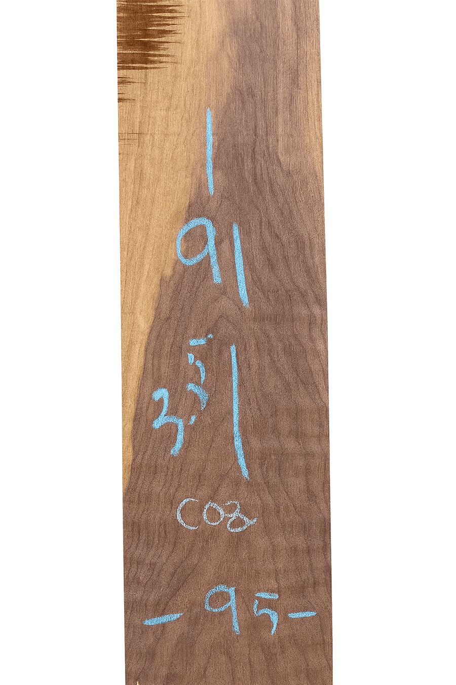 Premium Walnut Live Edge Mantle Stock (C08) - Kingma Lumber
