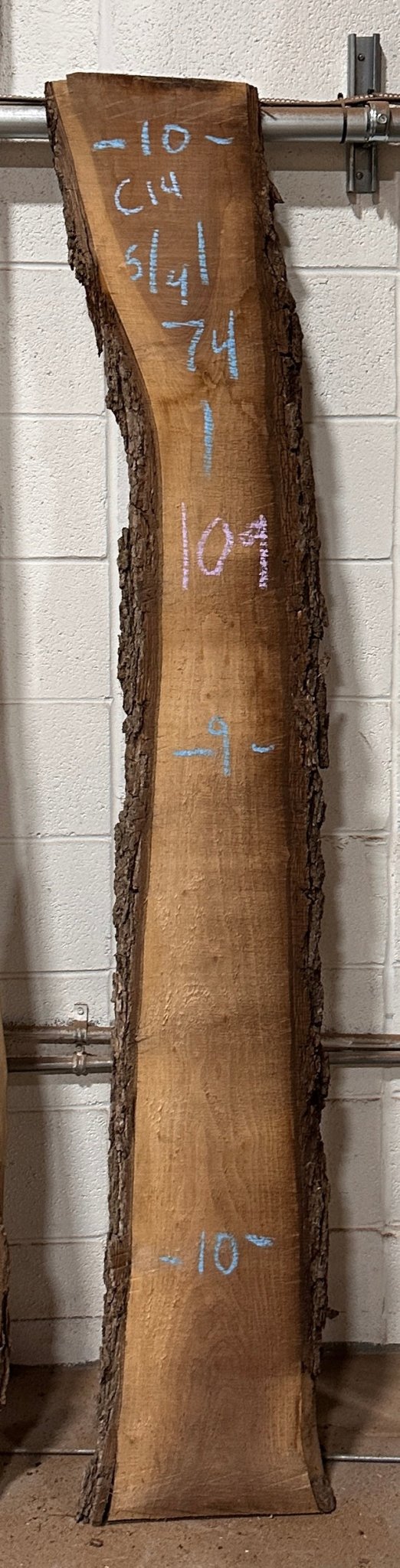 Premium Walnut Live Edge Slab (C14) - Kingma Lumber
