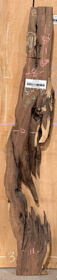 Rosewood Premium Live Edge Slab – 10" x 85" x 8/4 (B20) - Kingma Lumber