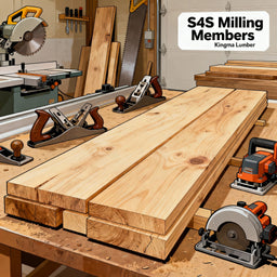 S4S Milling Services for Kingma Members - Kingma Lumber