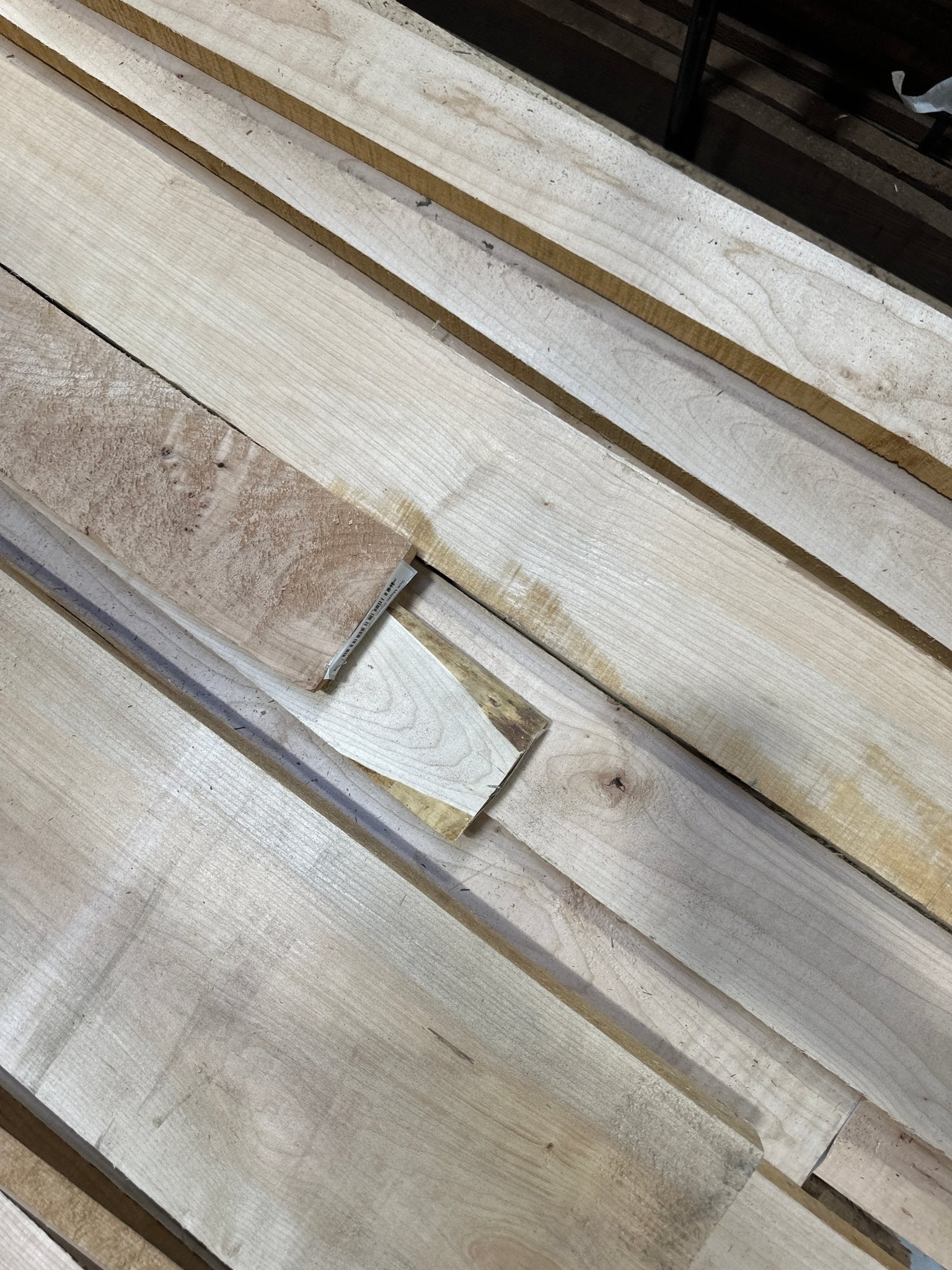 Soft Maple Rough Sawn Dimensional 5/4 - Kingma Lumber Edmonton