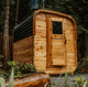 Square Barrel Sauna - Kingma Lumber Edmonton
