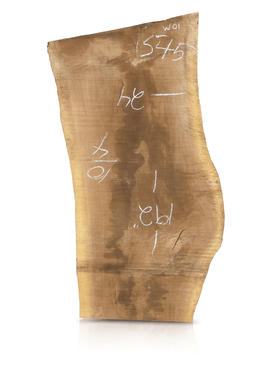 W01 – Walnut Live Edge Slab 3” Thick, 24” x 56” – Edmonton Lumber - Kingma Lumber