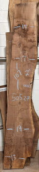 Walnut Live Edge Slab (WA7) - Kingma Lumber