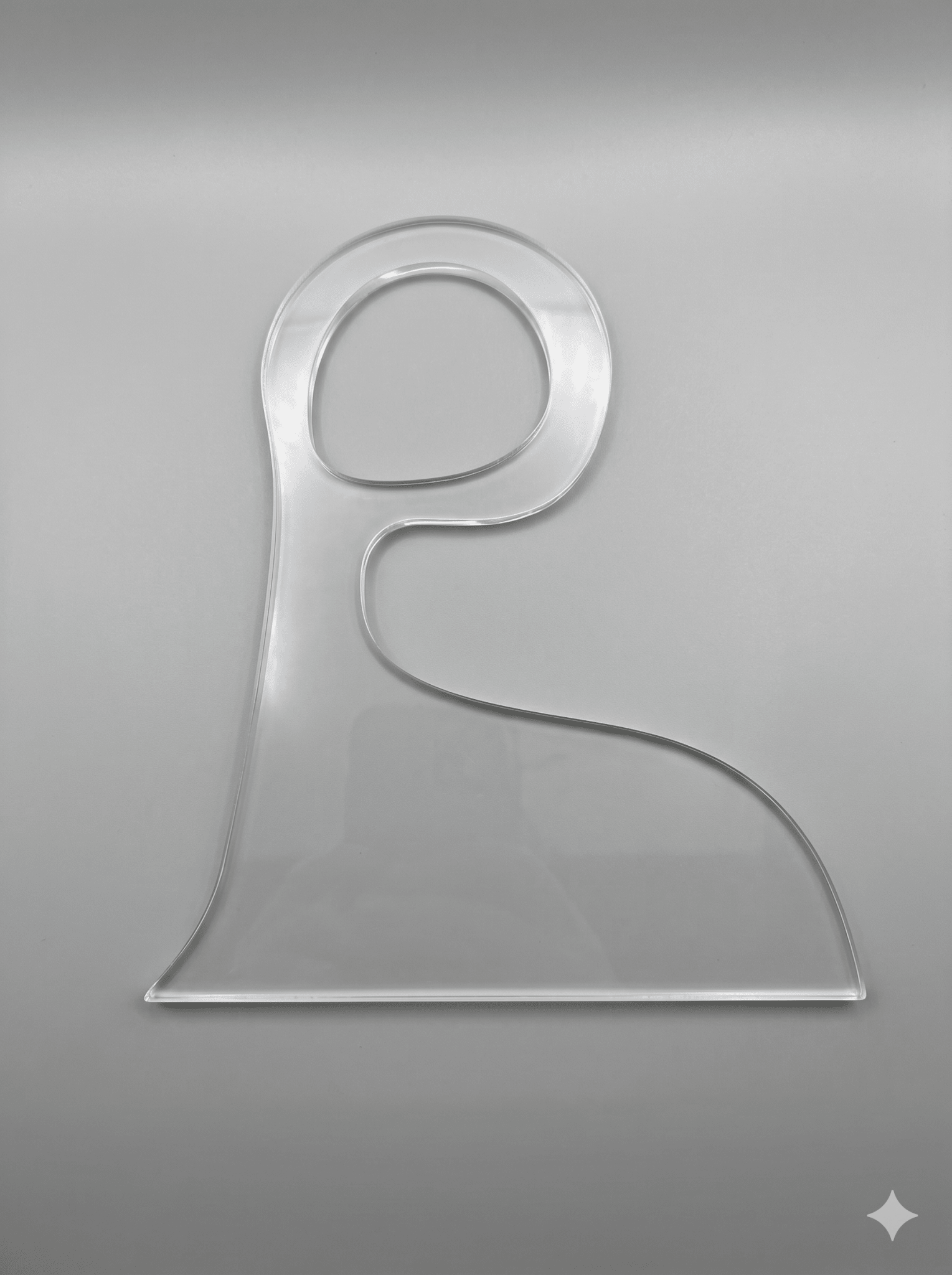 Whale Charcuterie Handle Acrylic Template - 8" x 10" - Templates - Kingma Lumber Edmonton