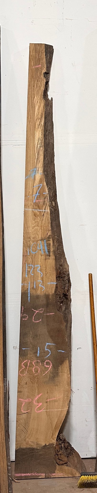 White Oak Live Edge (C41) - Kingma Lumber