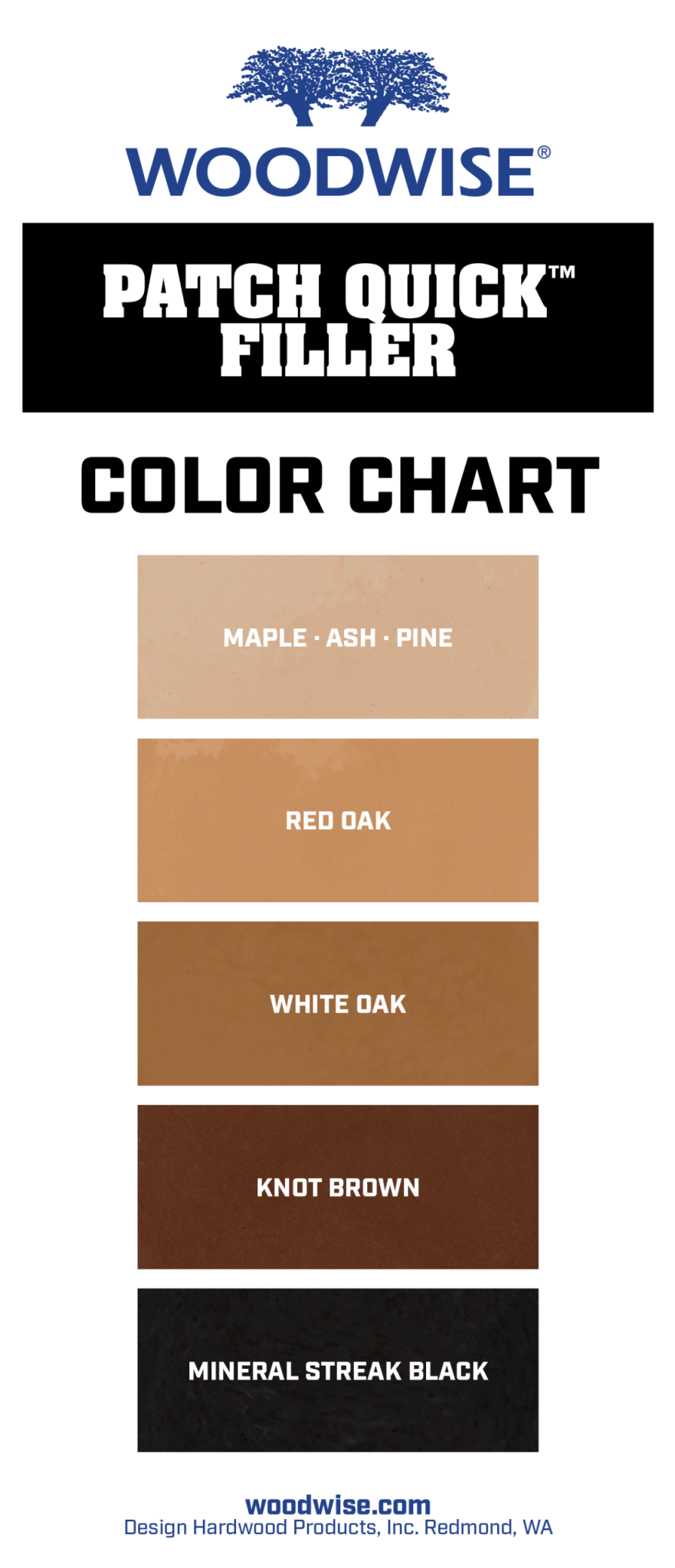 WoodWise Pre - Finish Wood Filler - Professional Grade Floor Repair (Multiple Colors Available) - Kingma Lumber