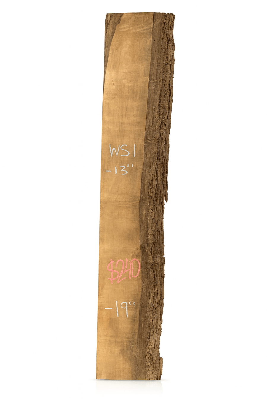 WS1 – Walnut Live Edge Board 2” Thick, 13” x 99” – Edmonton Lumber - Kingma Lumber